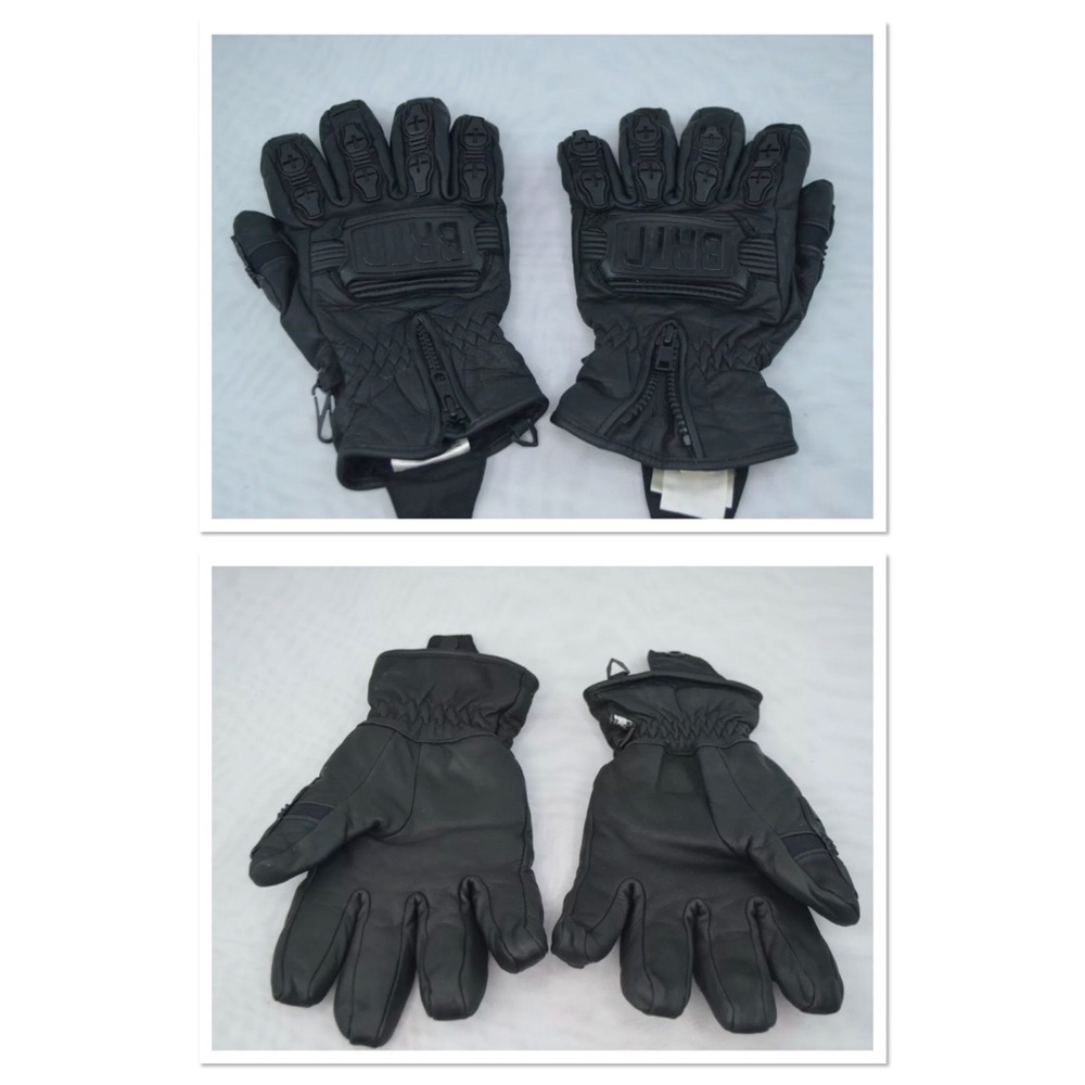 BRTN Leather Gloves Size Medium
